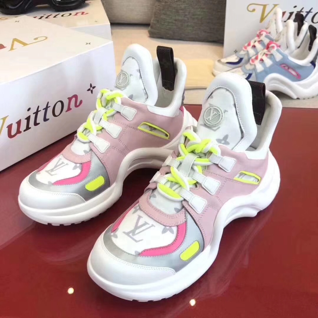 20SS ルイヴィトン 男女兼着 スニーカー/レースアップ