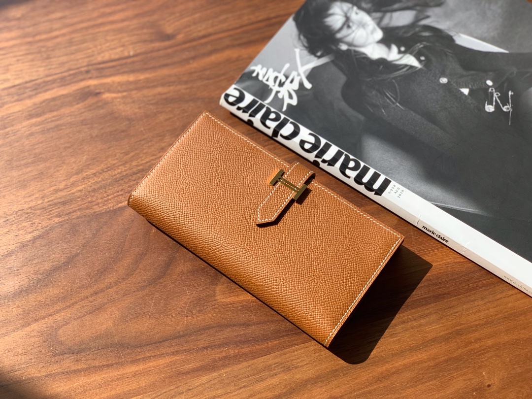特N品 エルメス BEARN 財布 二つ折長財布 DZ2001P580-Hew