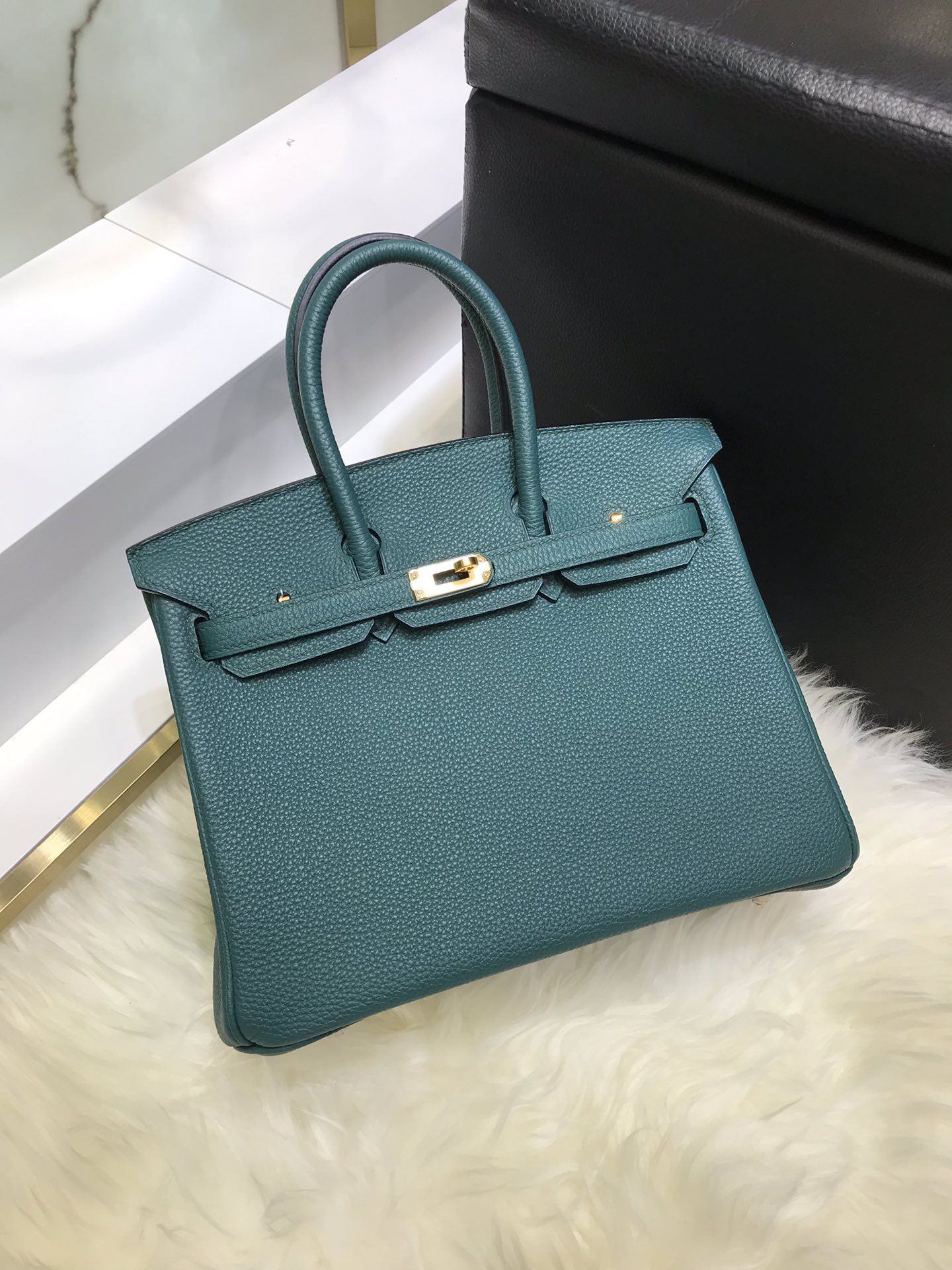 特N品 エルメス 手作り 原版皮 BIRKIN バーキン30 TD2001P1600-B
