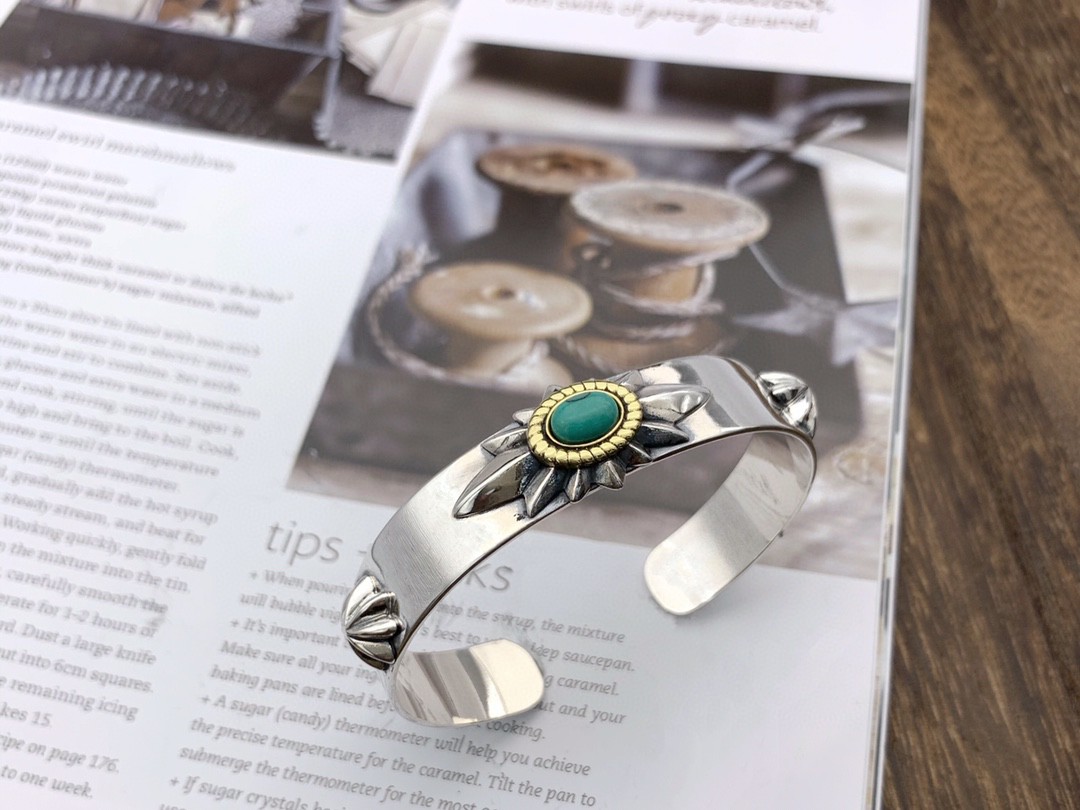 最高品質 クロムハーツ メンズ レスレット カフブレス