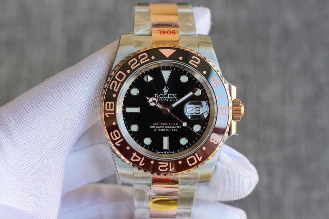 ロレックス SUPRE品 GMTマスター Cal.3285 ムーブメント搭載 GX
