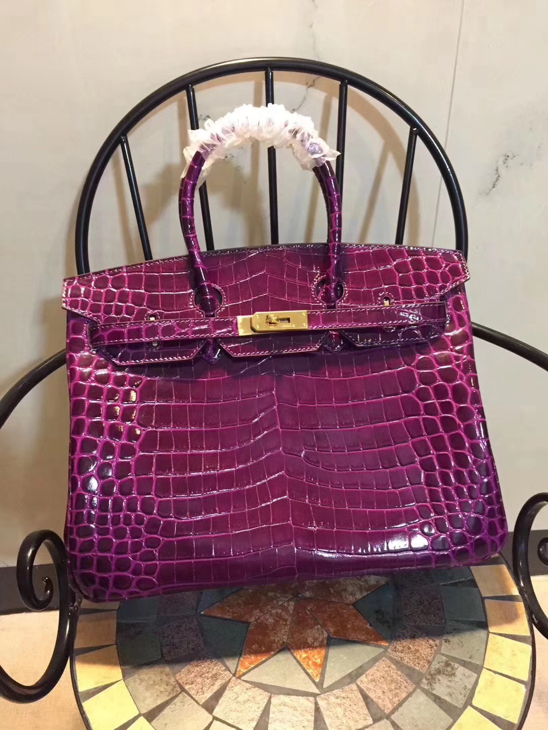 エルメス クロコ押し型 BIRKIN バーキン30cm/35cm