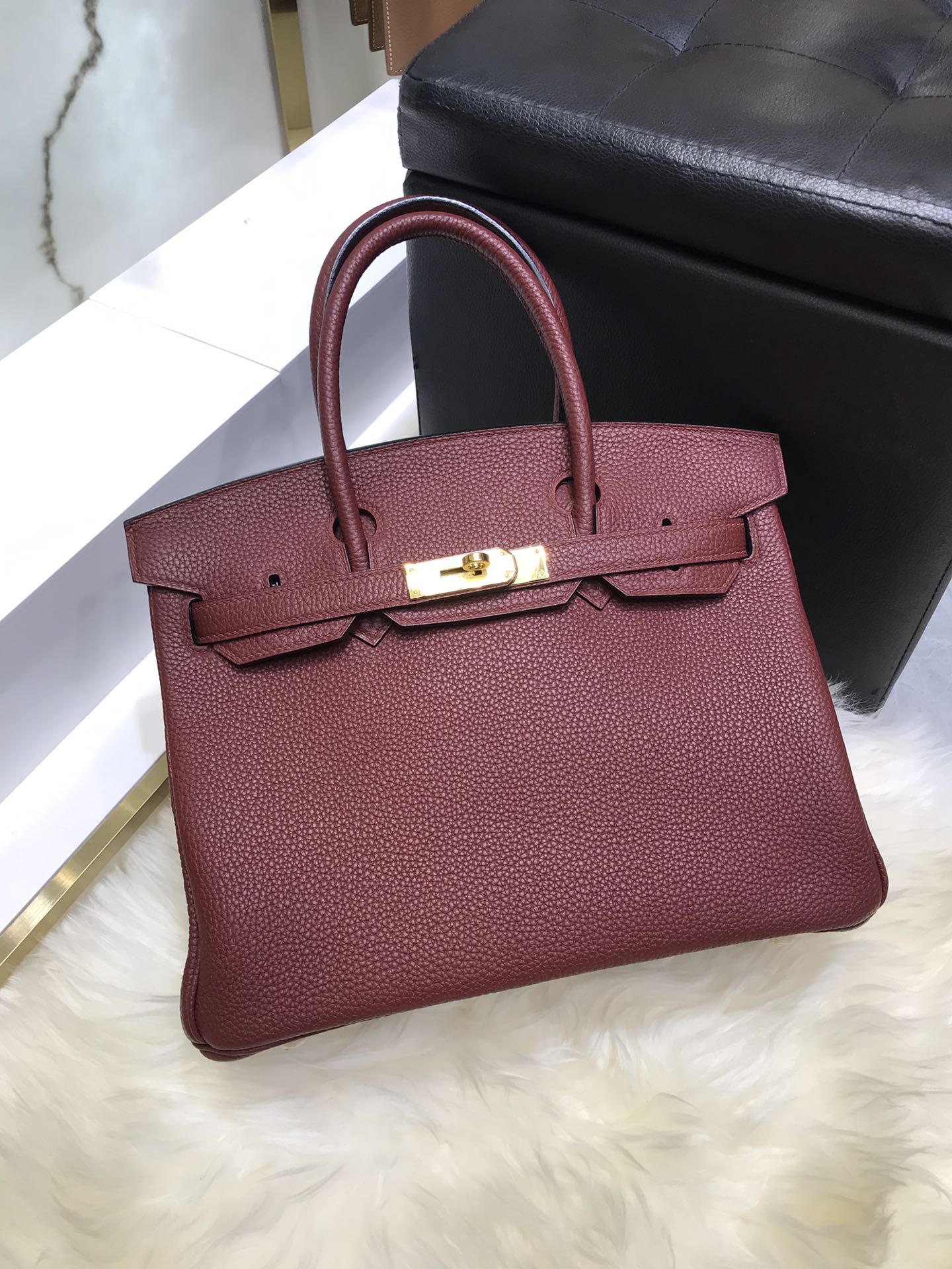 特N品 エルメス 手作り TOGO BIRKIN バーキン25 TD2001P1600-B