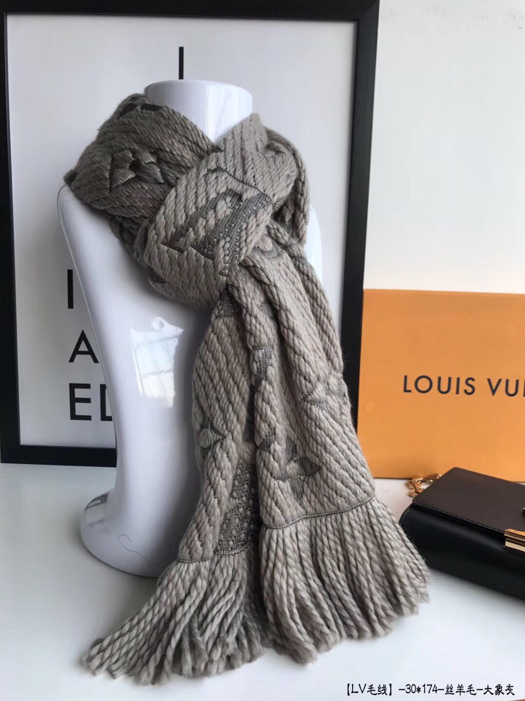 19SS ルイヴィトン マフラー 特N品 ショール