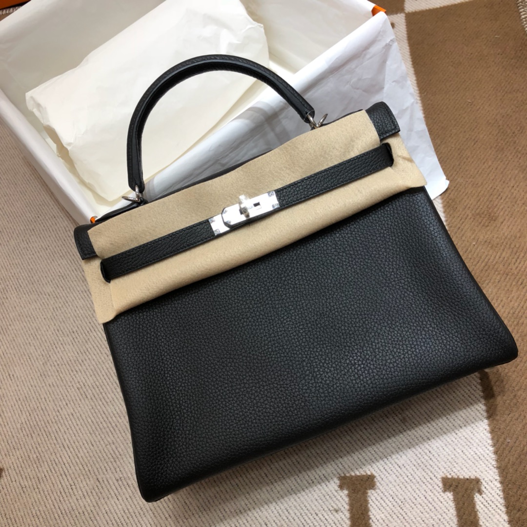 エルメス 手作り エルメス ケリー32 内縫い トリヨンクレマンス AM2001P1500