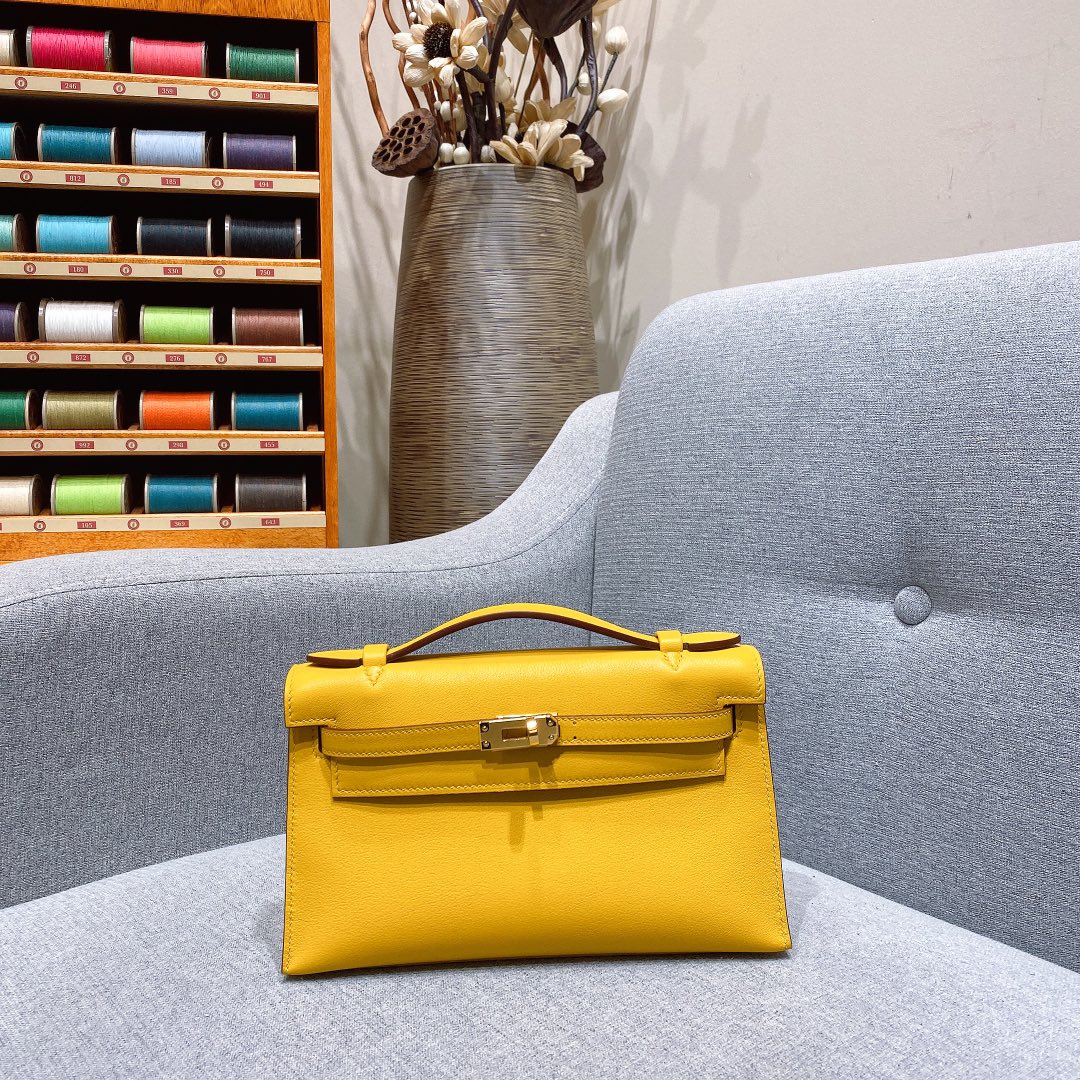 新品 エルメス 手作り 財布 セカンドバッグ MINIKELLY TA2001P