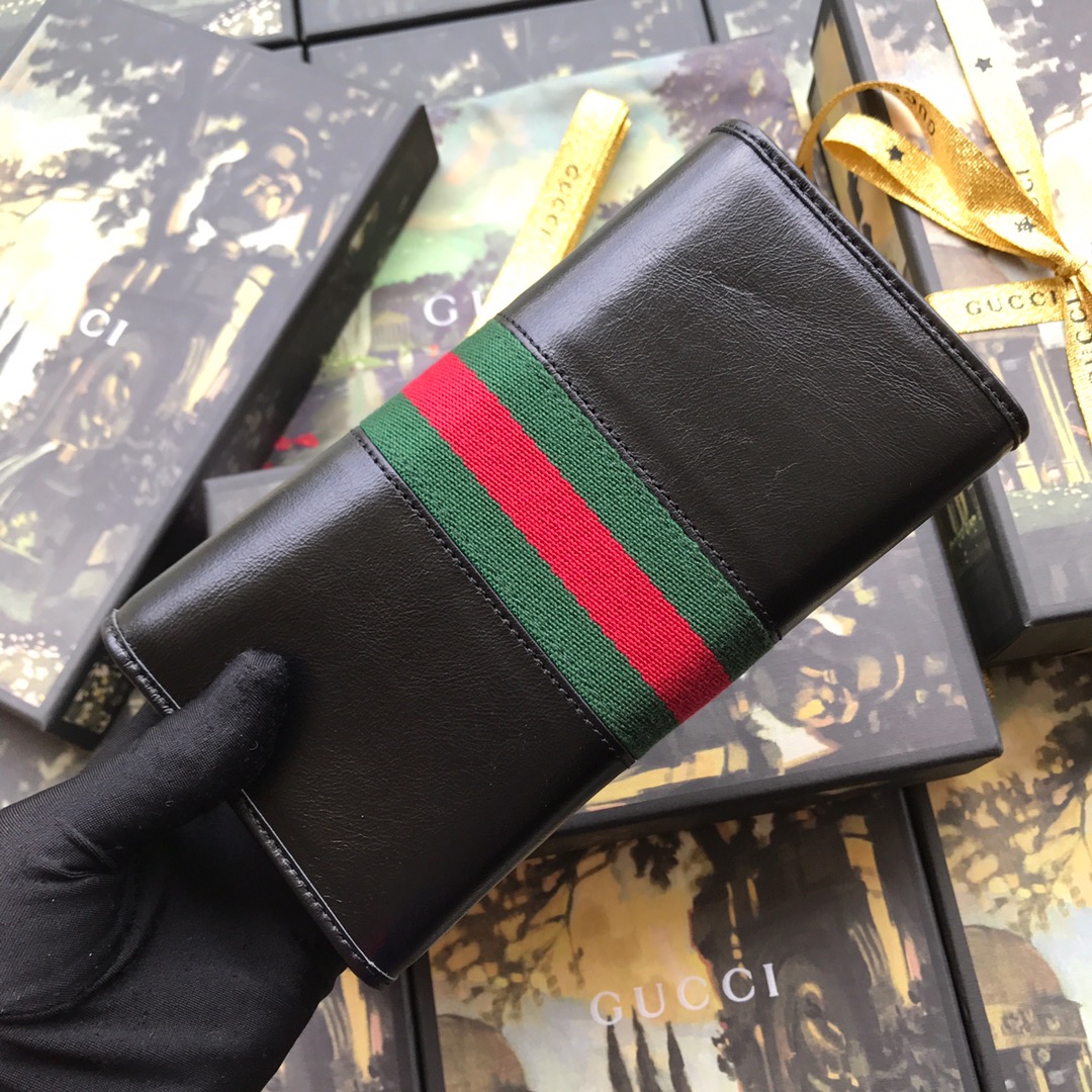 超高品質 gvcci グッチ 長財布 Wホック二つ折り財布 573789-3