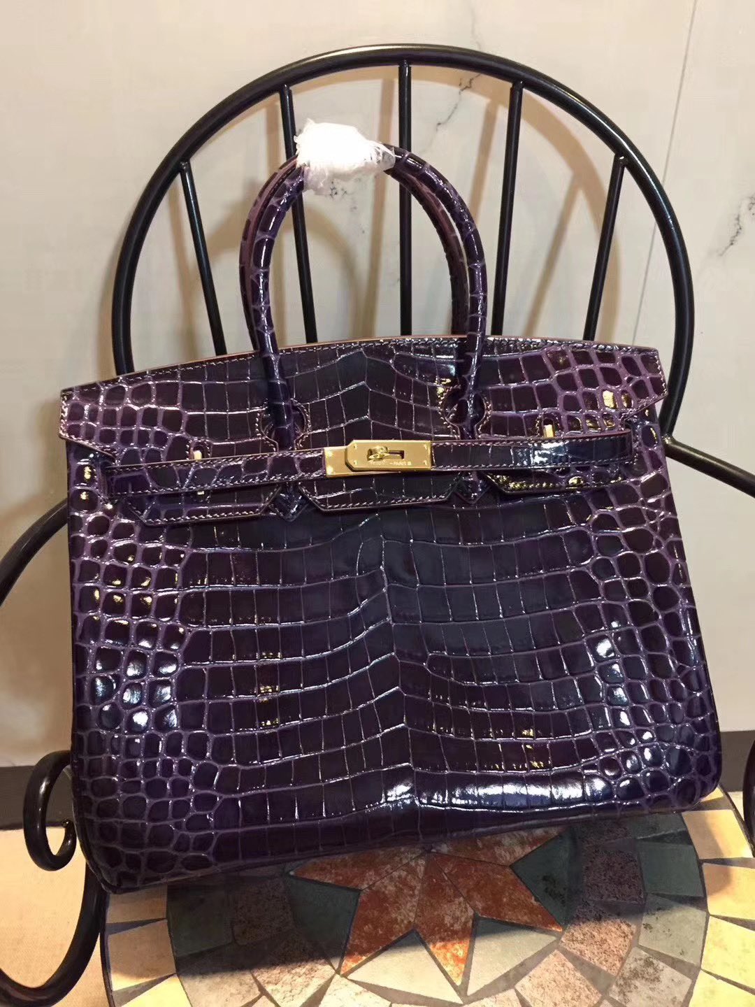 エルメス クロコ押し型 BIRKIN バーキン30cm/35cm