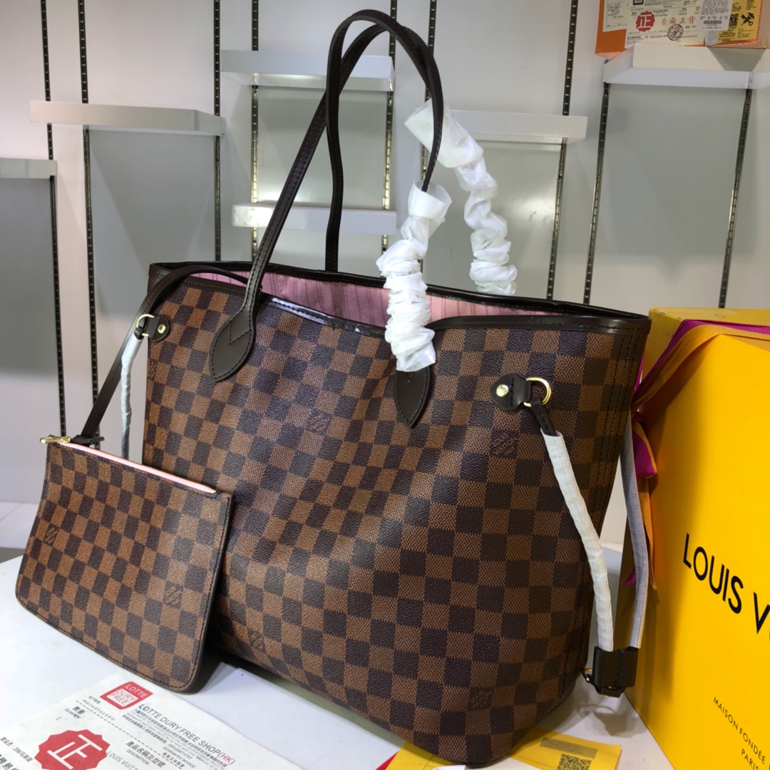 LV ルイヴィトン Mサイズ モノグラム トートバッグ ポーチ付き
