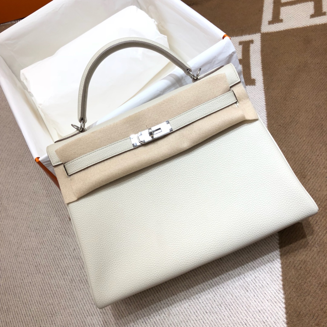 エルメス 手作り エルメス ケリー32 内縫い トリヨンクレマンス AM2001P1500