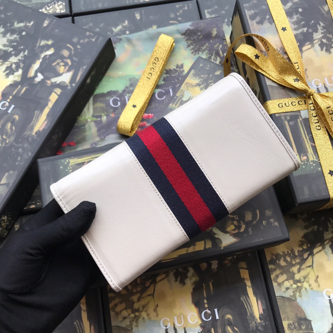 超高品質 gvcci グッチ 長財布 Wホック二つ折り財布 573789-2