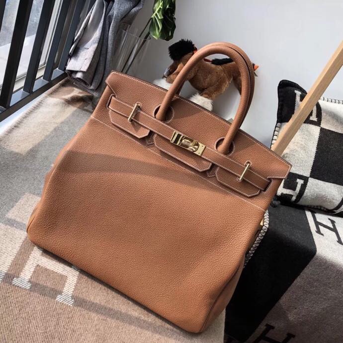 HERMES エルメス BIRKIN ETOUPE バーキン40HAC TD2001P