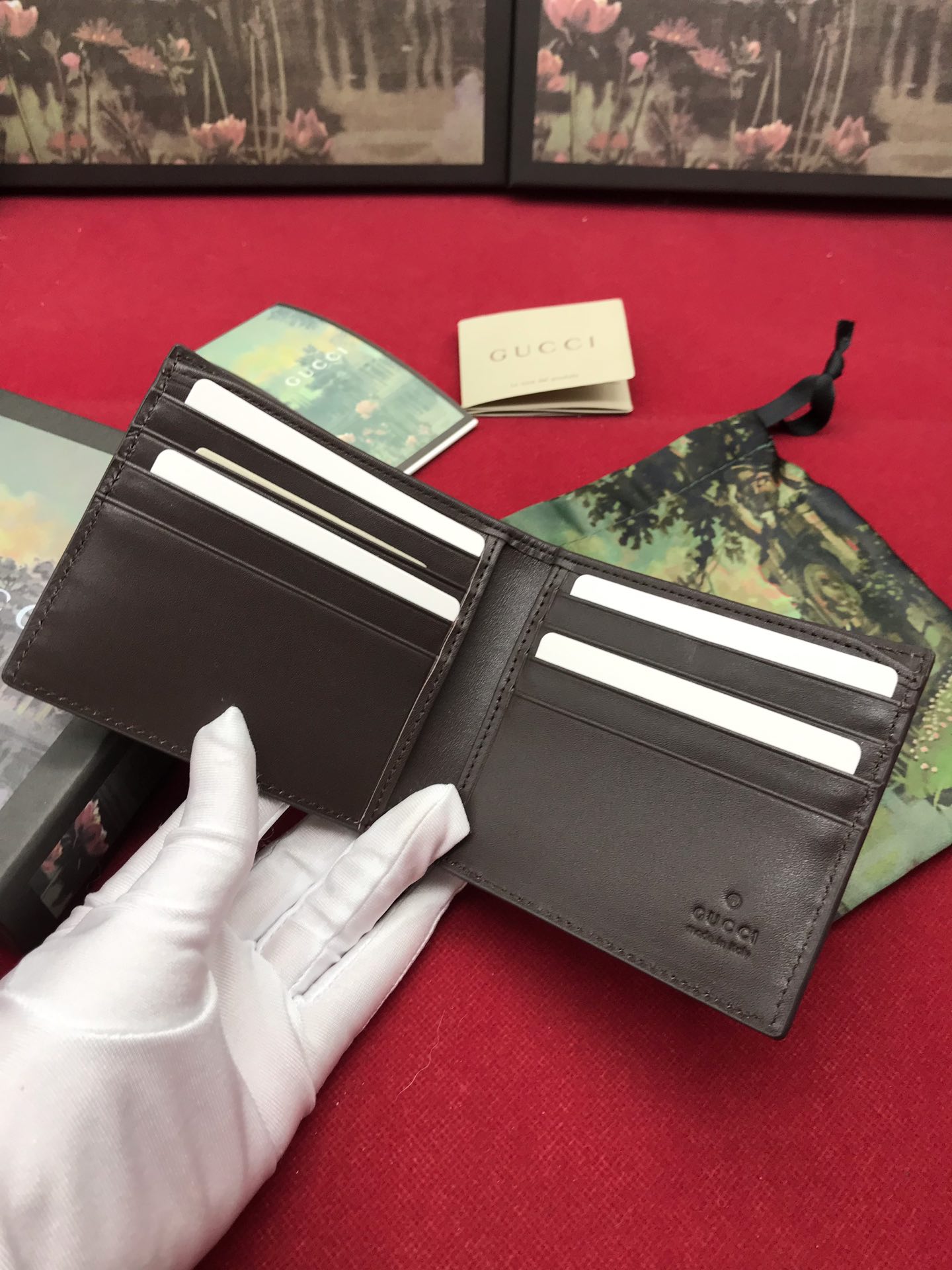 gvcci グッチ 短財布 二つ折り財布 名刺入れ 408827-3 新作