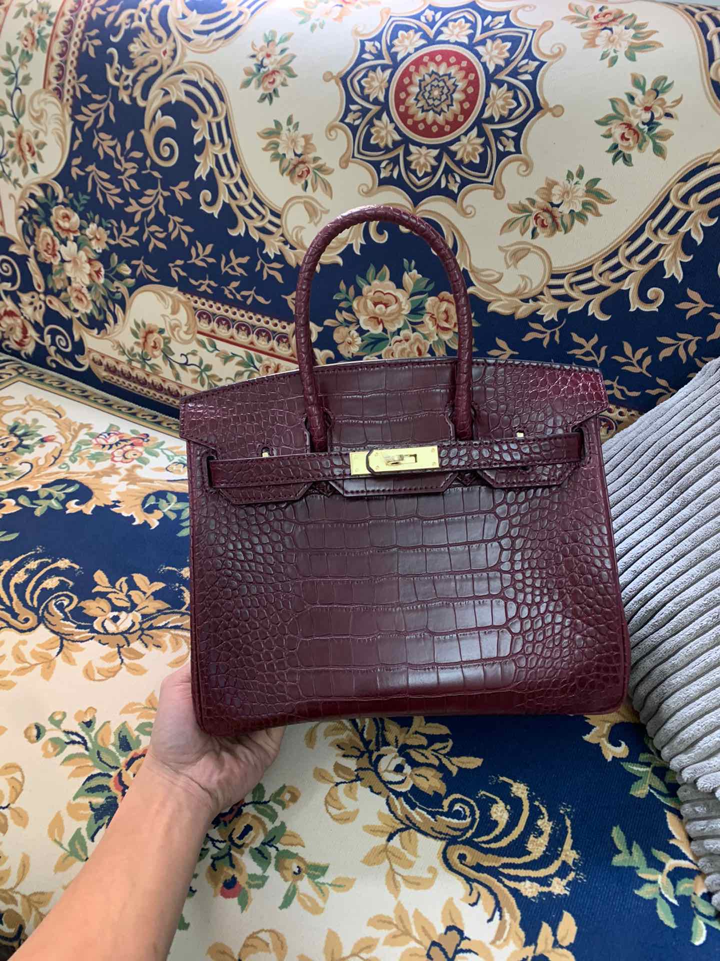 高品質エルメス クロコダイル BIRKIN バーキン25cm/30cm DZ2001P3600