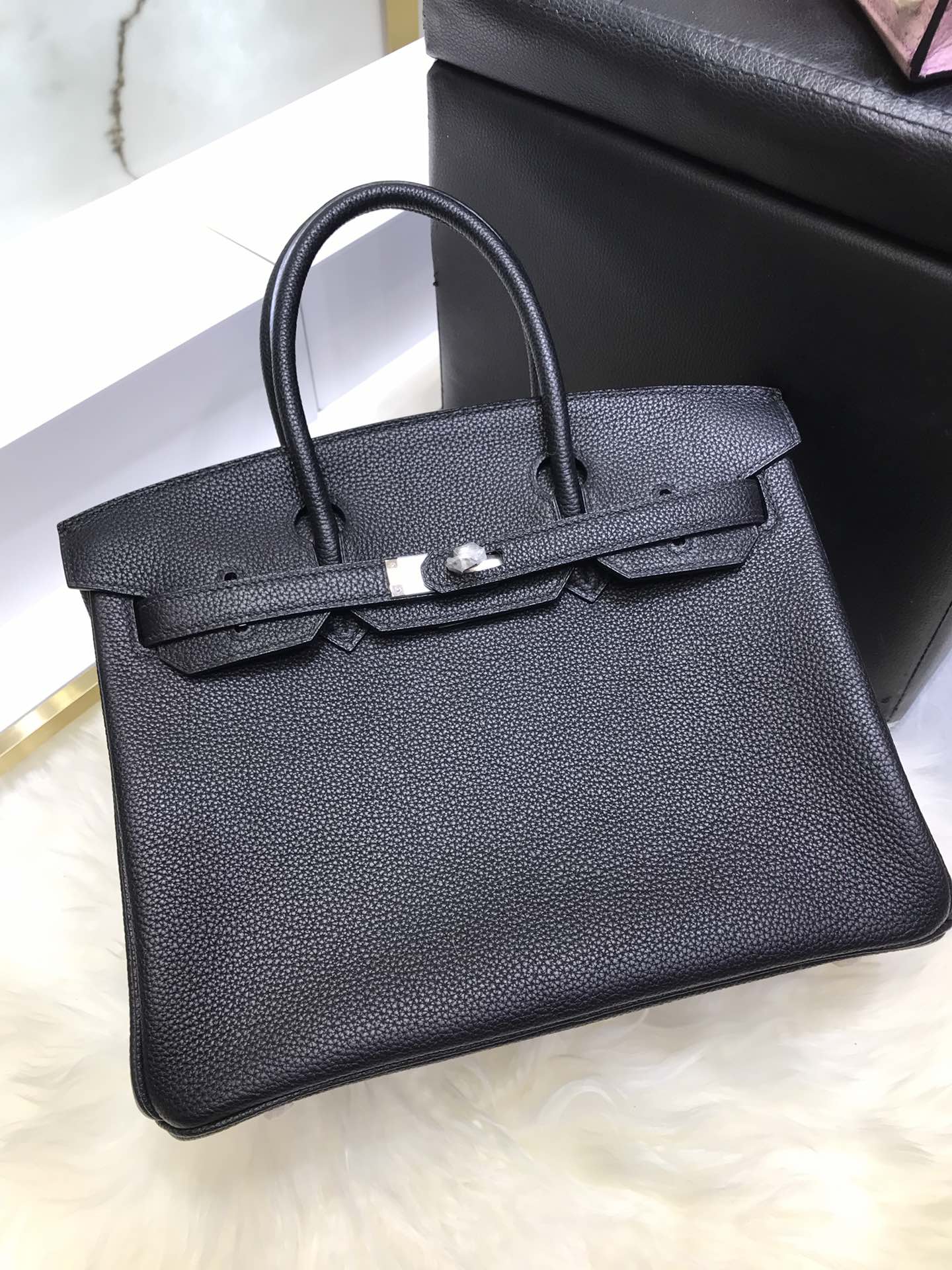 特N品 エルメス 手作り TOGO BIRKIN バーキン25 TD2001P1400-B