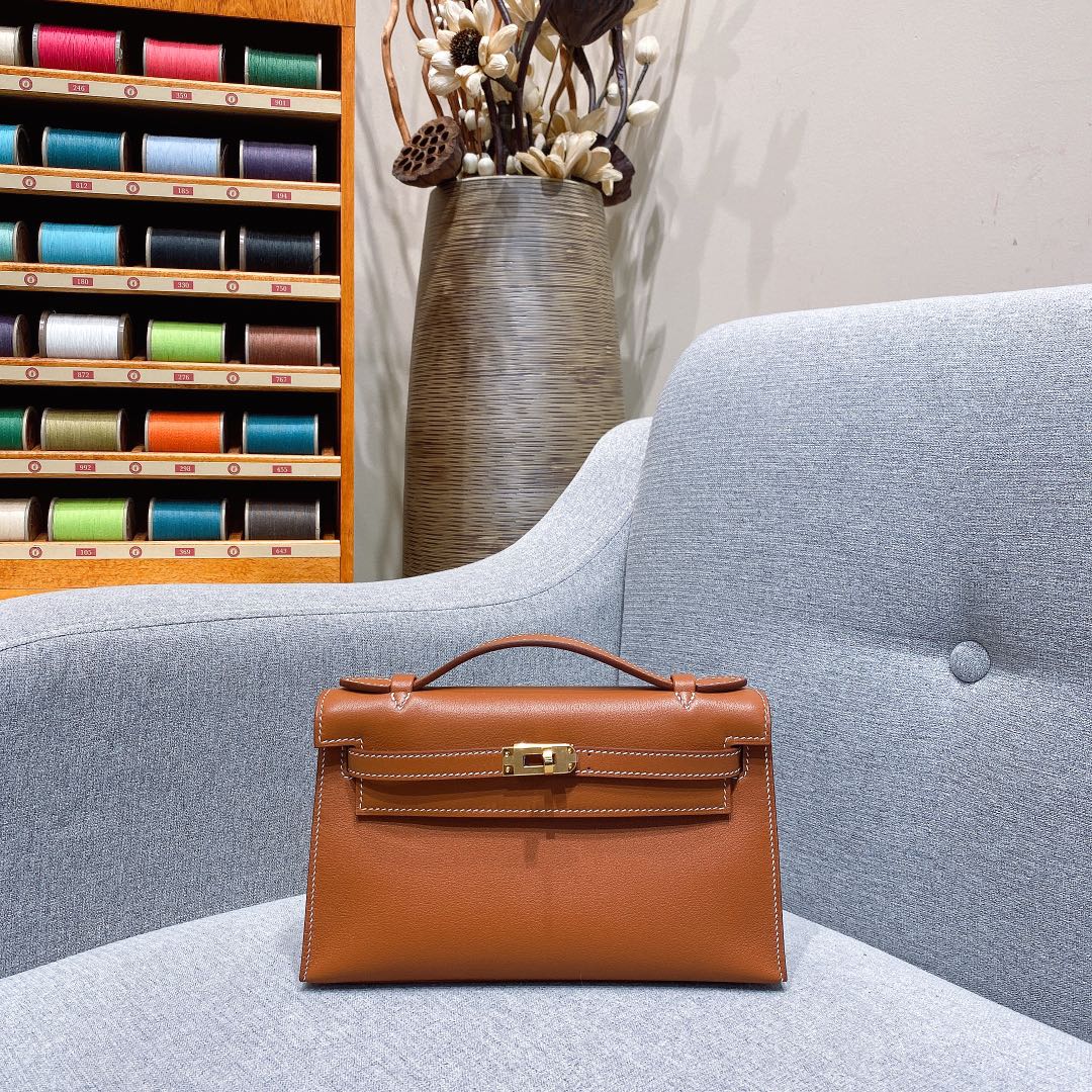 新品 エルメス 手作り 財布 セカンドバッグ MINIKELLY TA2001P