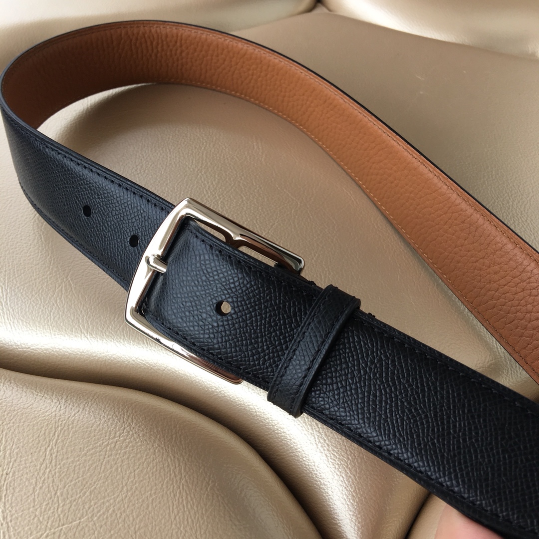 HERMES/エルメス 両面仕立てベルト サンチュール WJ