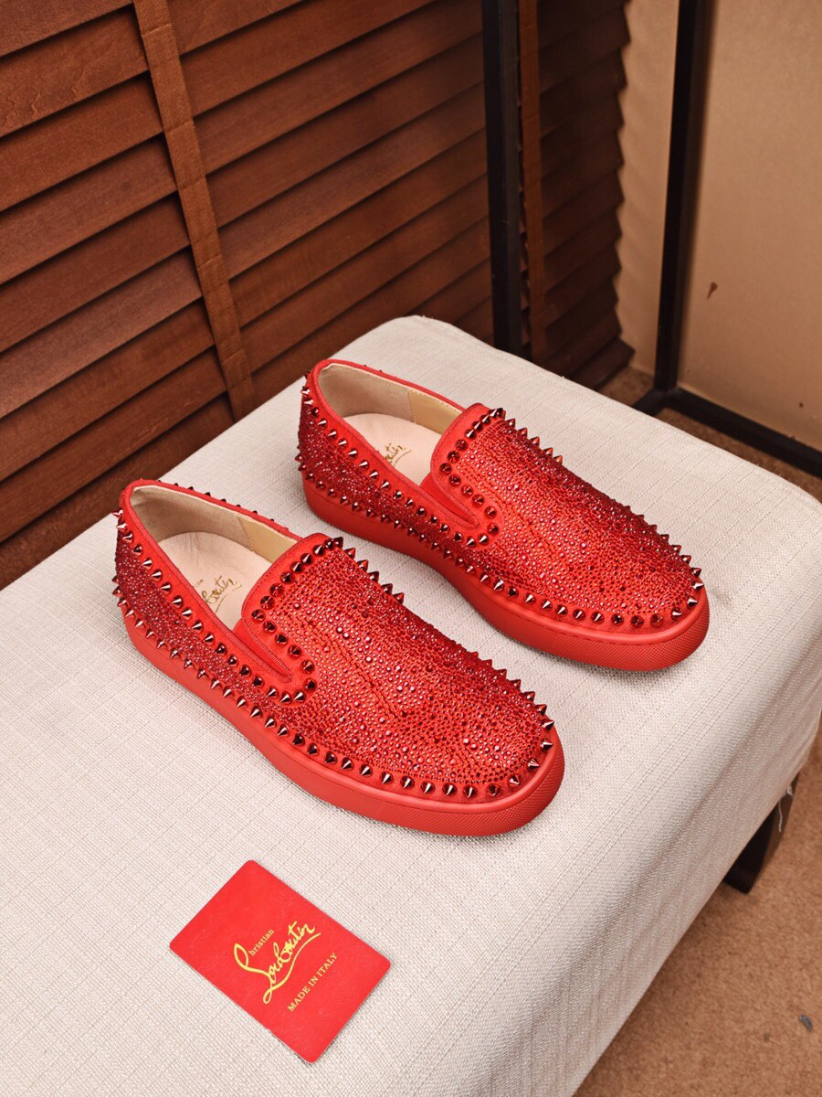 Christian Louboutin 恋人 ローファー スリッポン DS