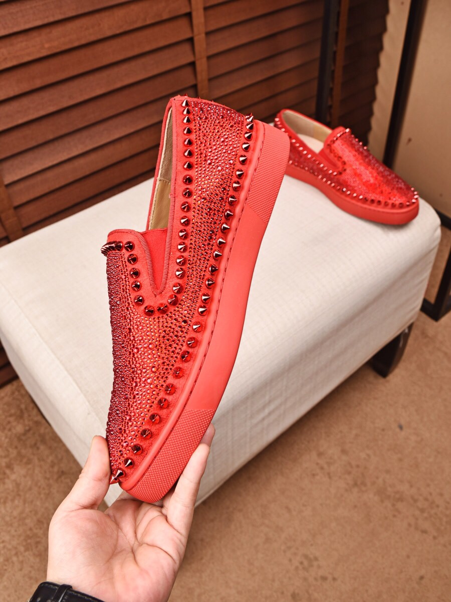 Christian Louboutin 恋人 ローファー スリッポン DS