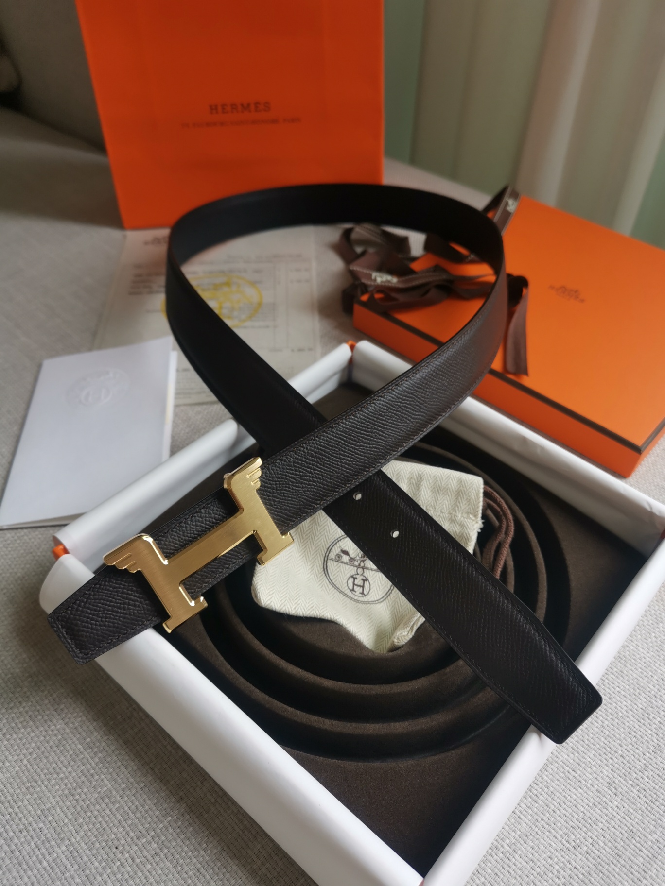 人気商品 HERMES/エルメス ベルト サンチュール FX