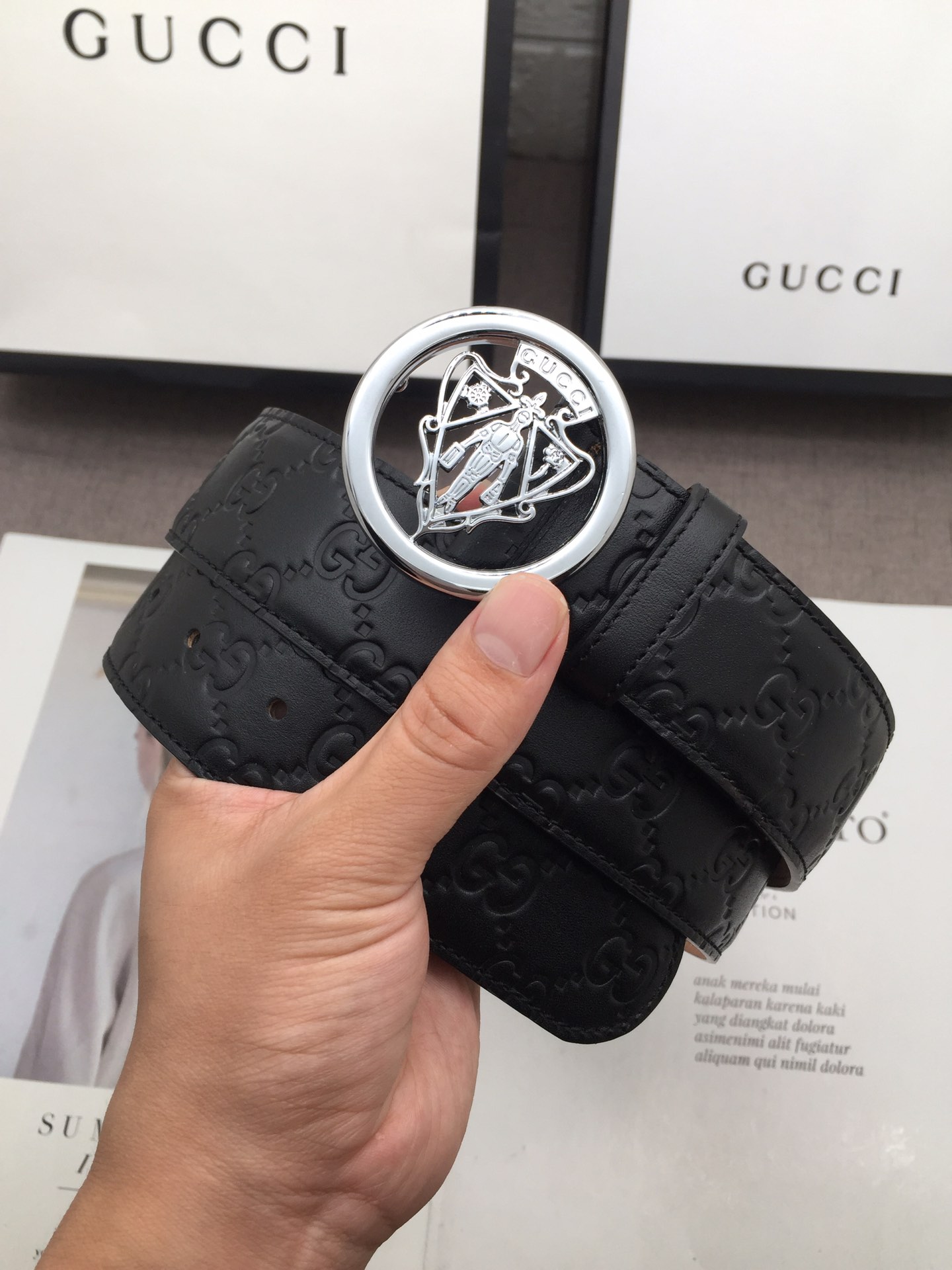 定番人気商品 新作 グッチ ベルト サンチュール ZC