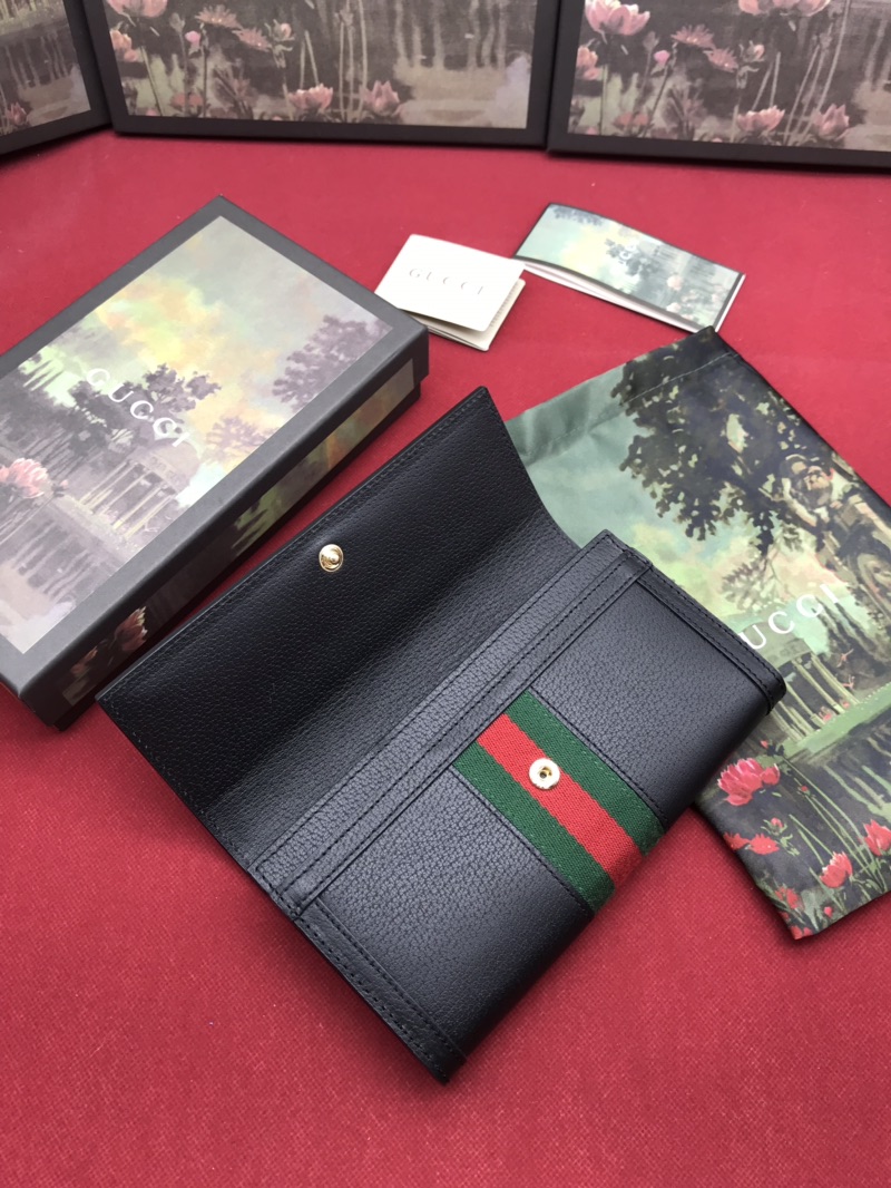 19SS美品 gucc1 グッチ 二つ折り長財布 長財布 通販 523153-1