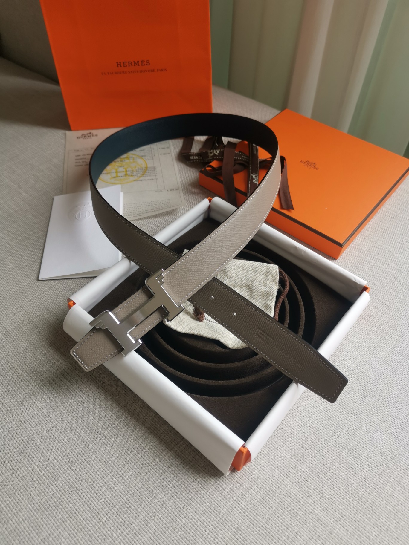 人気商品 HERMES/エルメス ベルト サンチュール FX