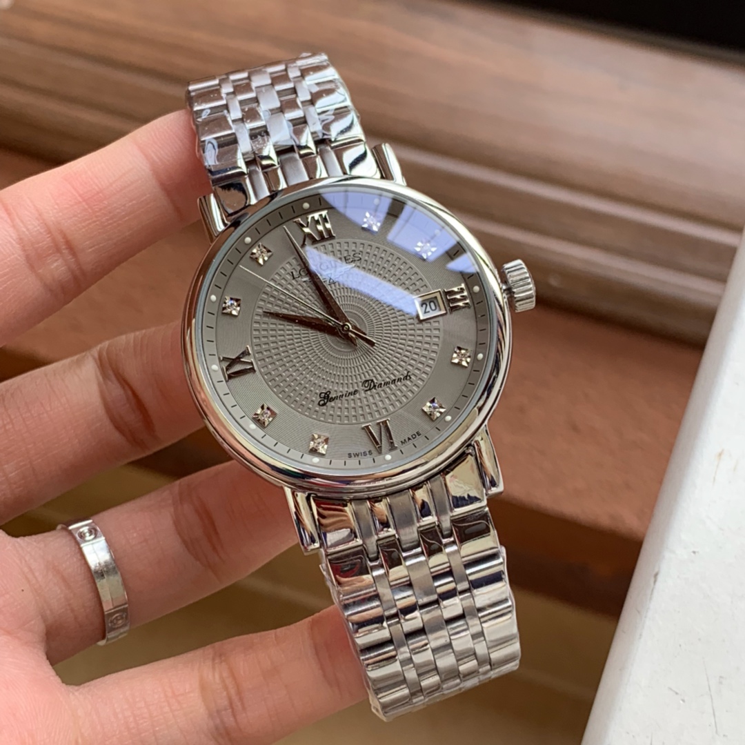 ロンジン(LONGINES)腕時計 メンズ 41mm 自動巻き LON