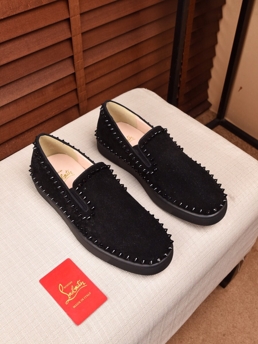 Christian Louboutin 恋人 ローファー スリッポン DS