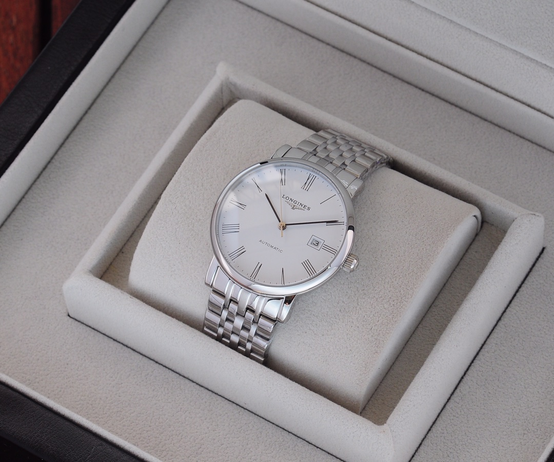 ロンジン（LONGINES）腕時計 メンズ 39mm 自動巻き LON