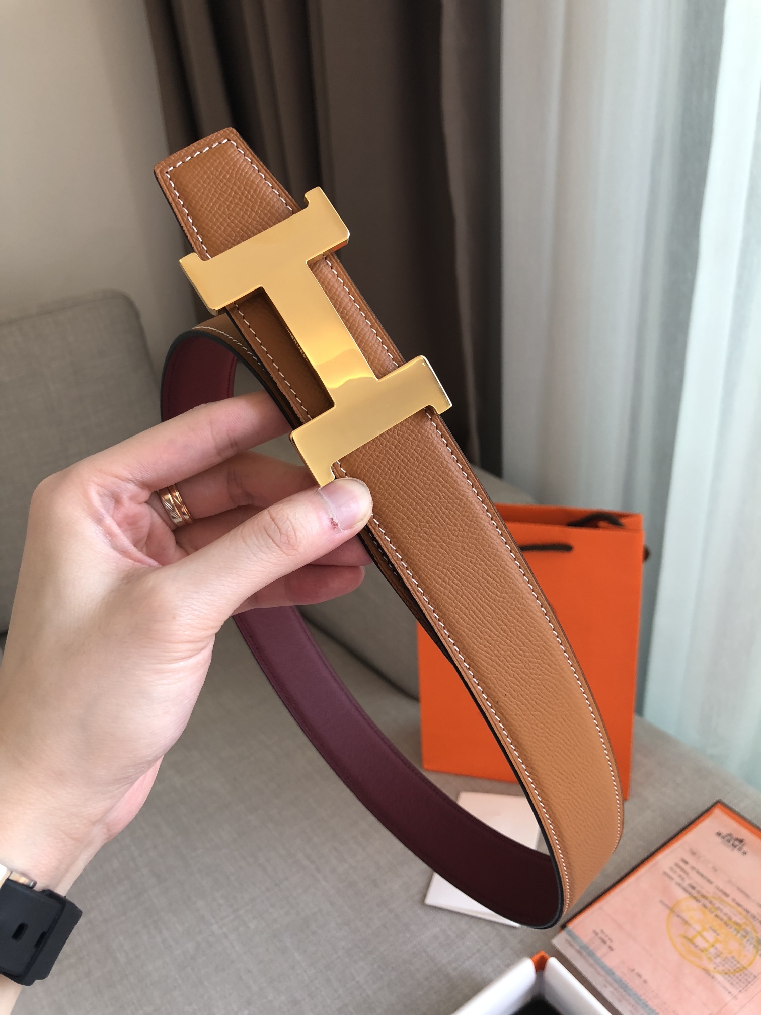 人気商品 HERMES/エルメス ベルト サンチュール XFF