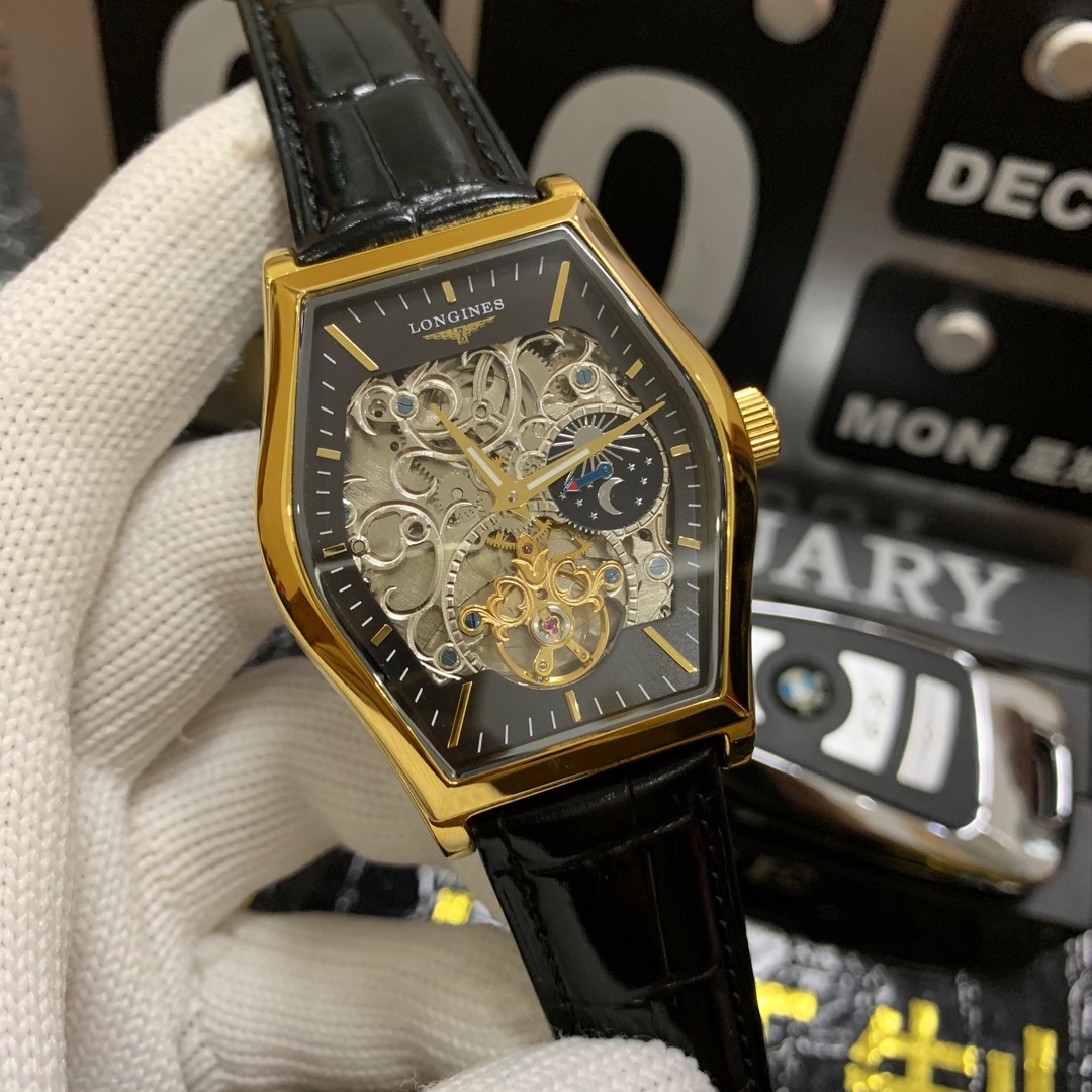 ロンジン（LONGINES）腕時計 メンズ 40mm 自動巻き LON