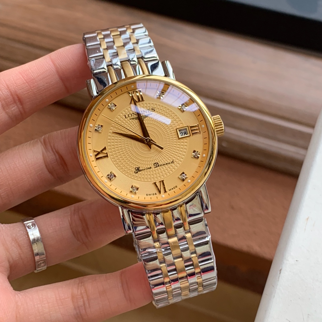 ロンジン(LONGINES)腕時計 メンズ 41mm 自動巻き LON