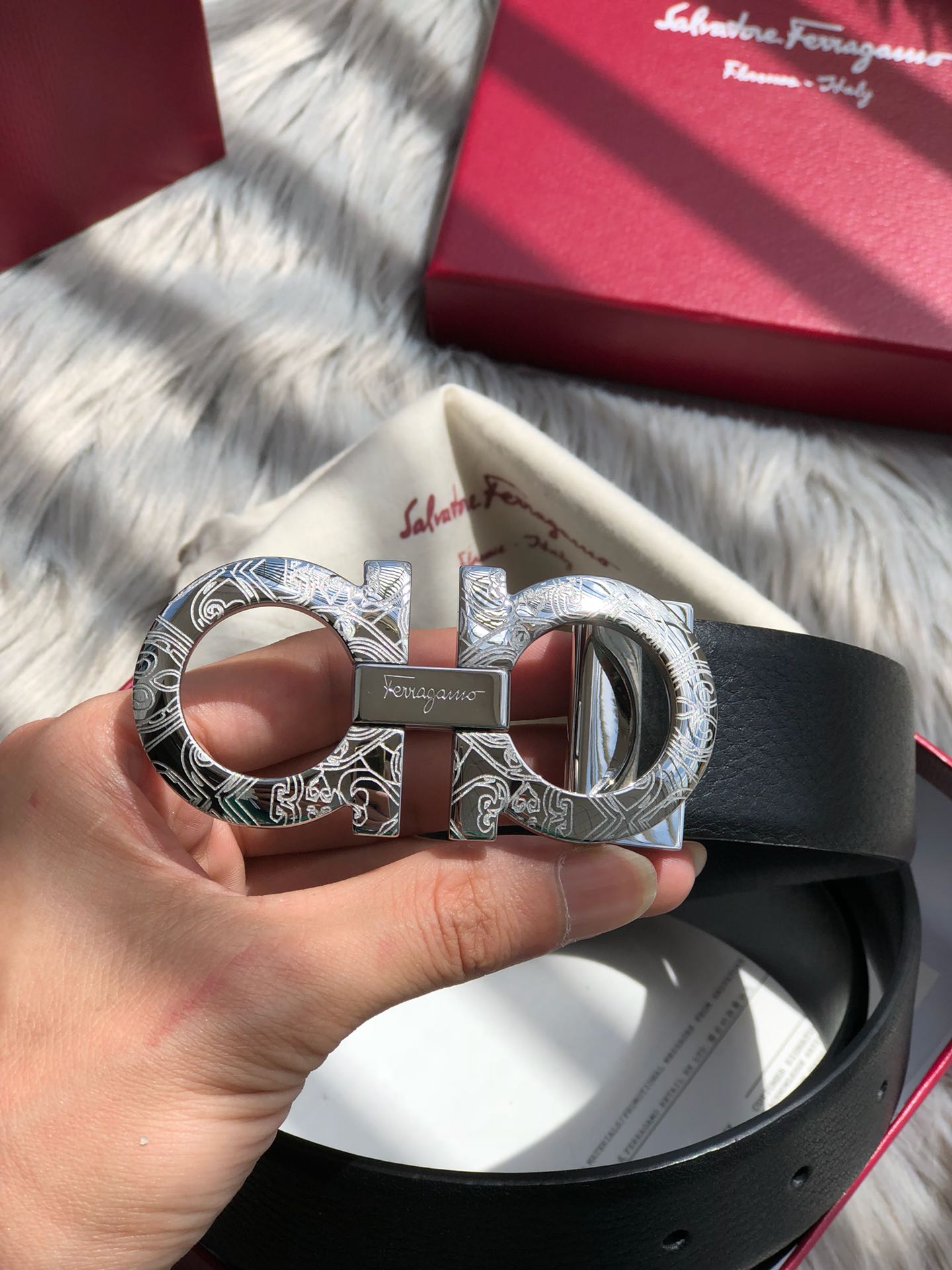 フェラガモ Ferragamo 19年新作 ベルト サンチュール ZC
