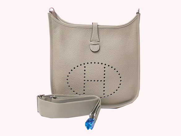HERMES エルメス エヴリン3 トゥルティールグレー PM トリヨン シルバー金具
