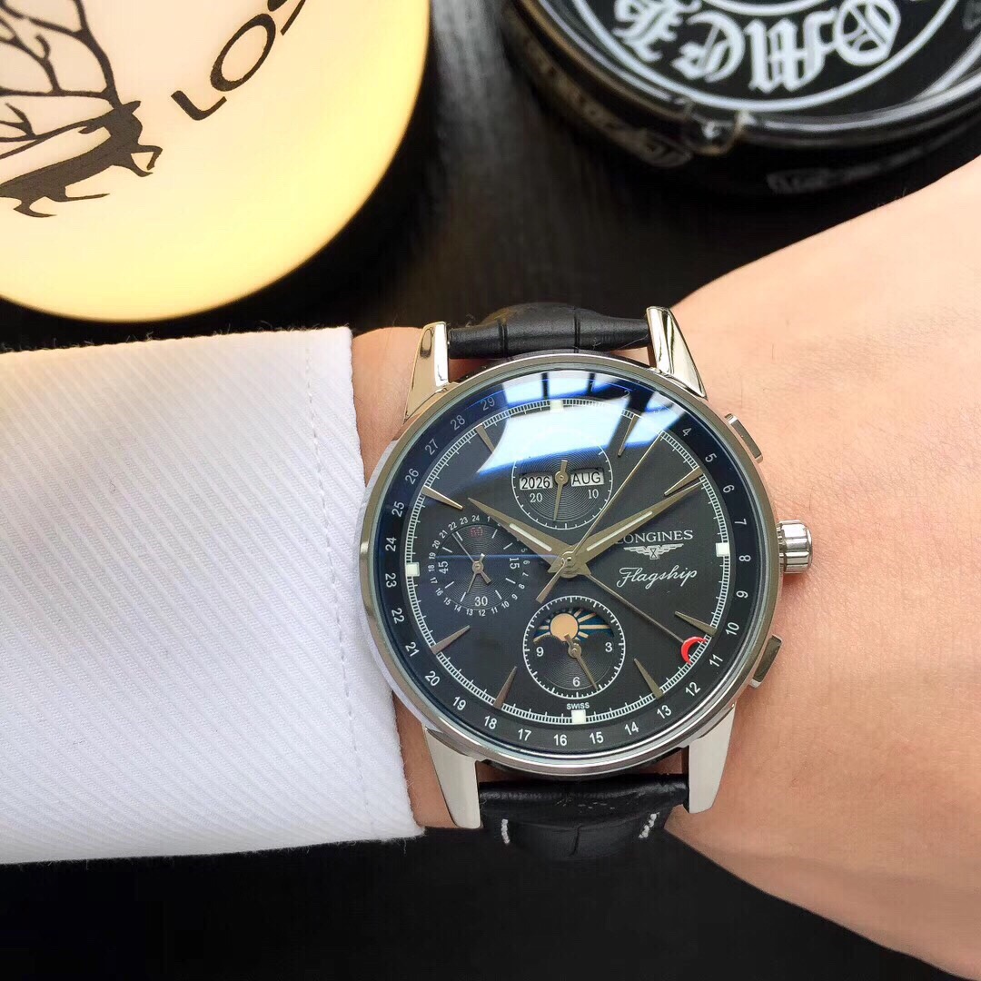 ロンジン（LONGINES）腕時計 メンズ 自動巻き 定番人気 LON