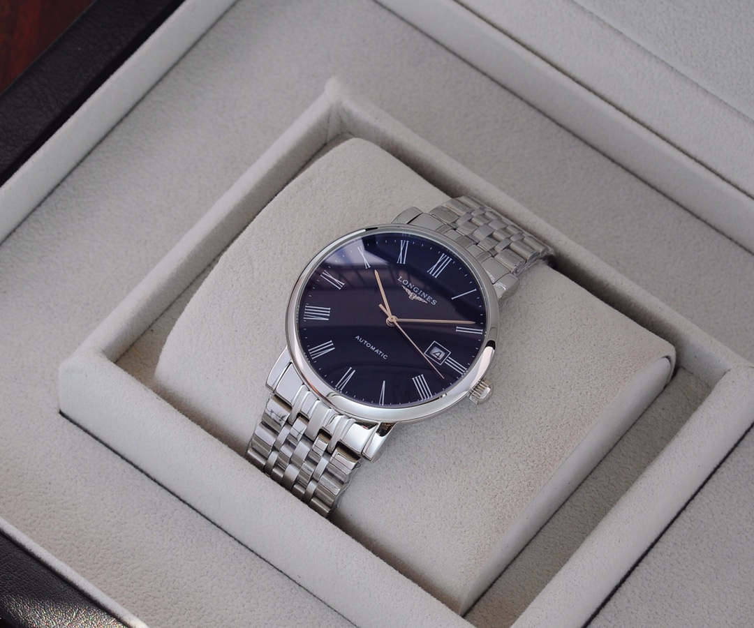 ロンジン(LONGINES)腕時計 メンズ 39mm 自動巻き LON