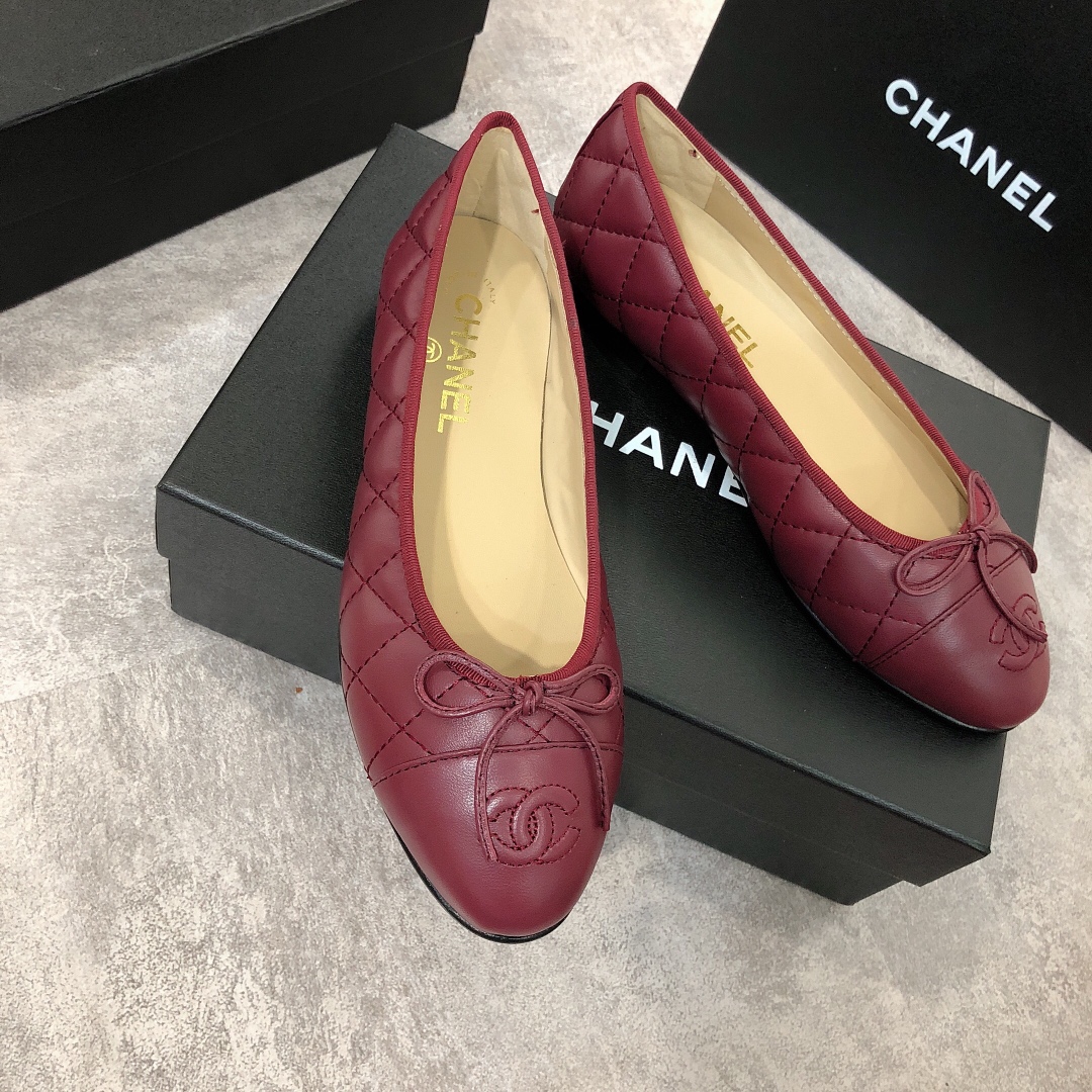シャネル (レディス) ローファー バレエシューズ19SS DX