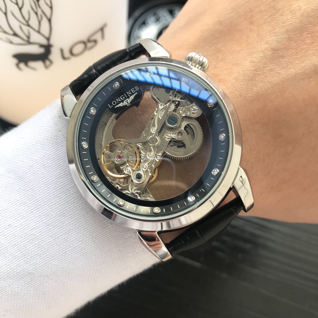 ロンジン(LONGINES)腕時計 メンズ 自動巻き 43mm LON