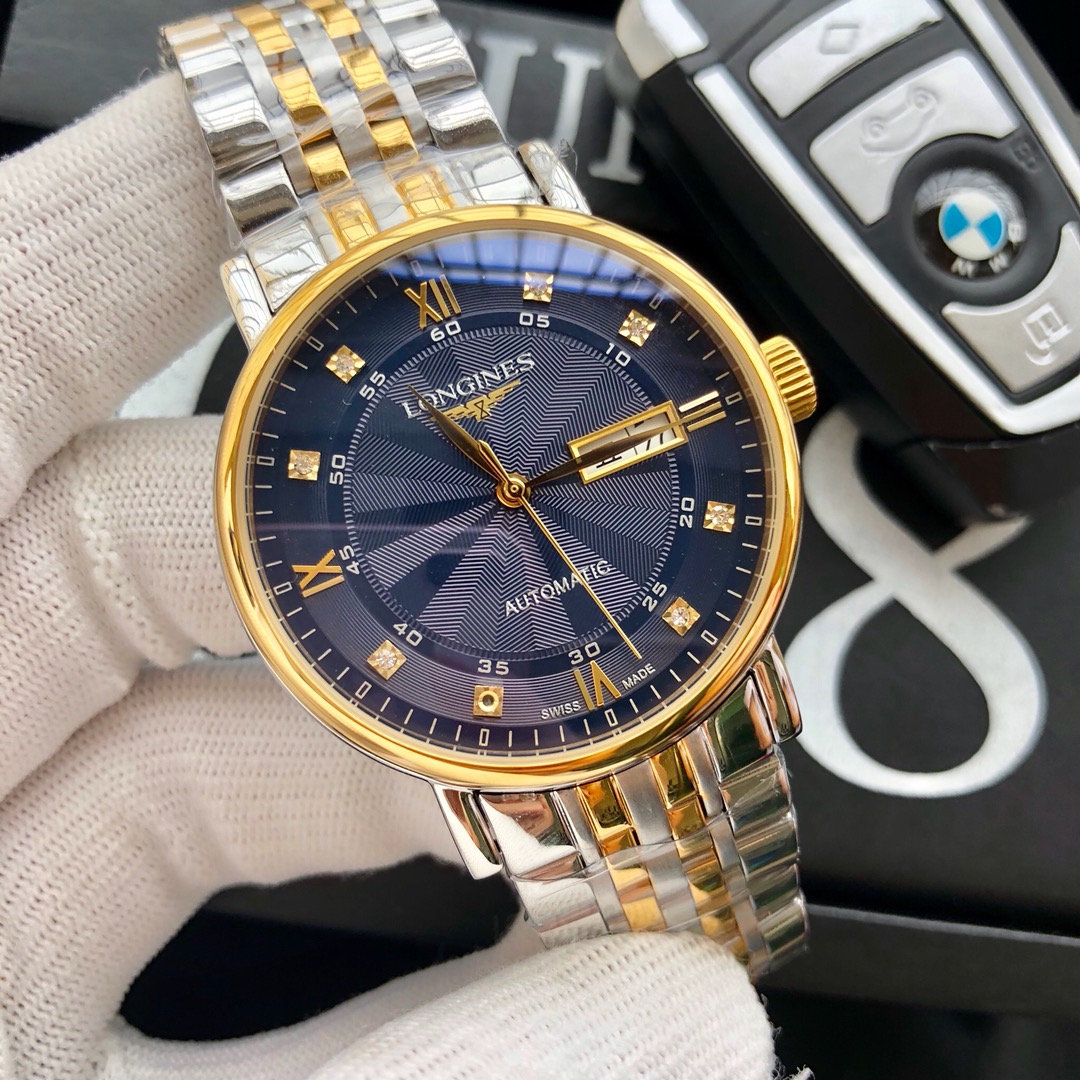 ロンジン(LONGINES)腕時計 メンズ 自動巻き 定番人気 LON