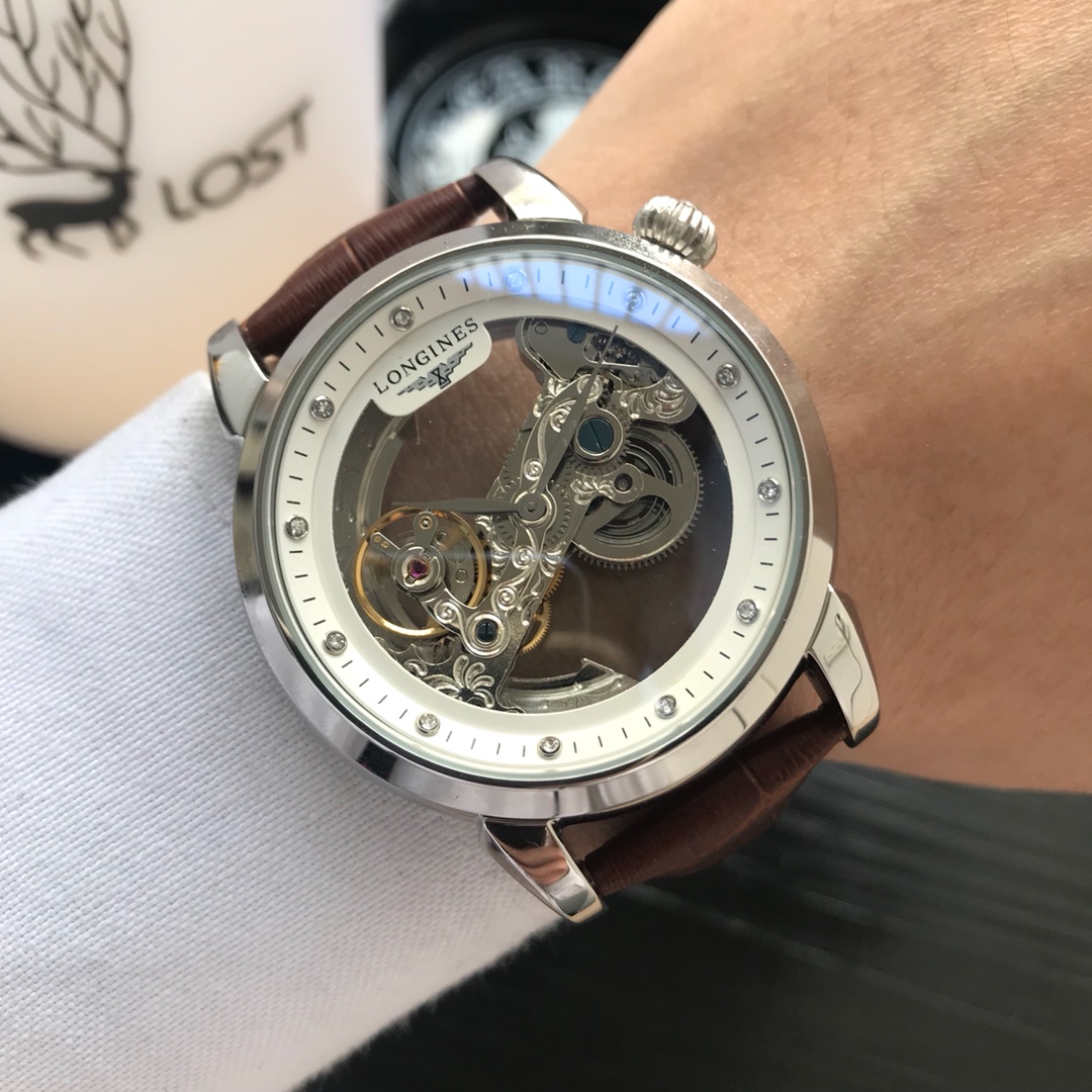 ロンジン（LONGINES）腕時計 メンズ 自動巻き 43mm LON
