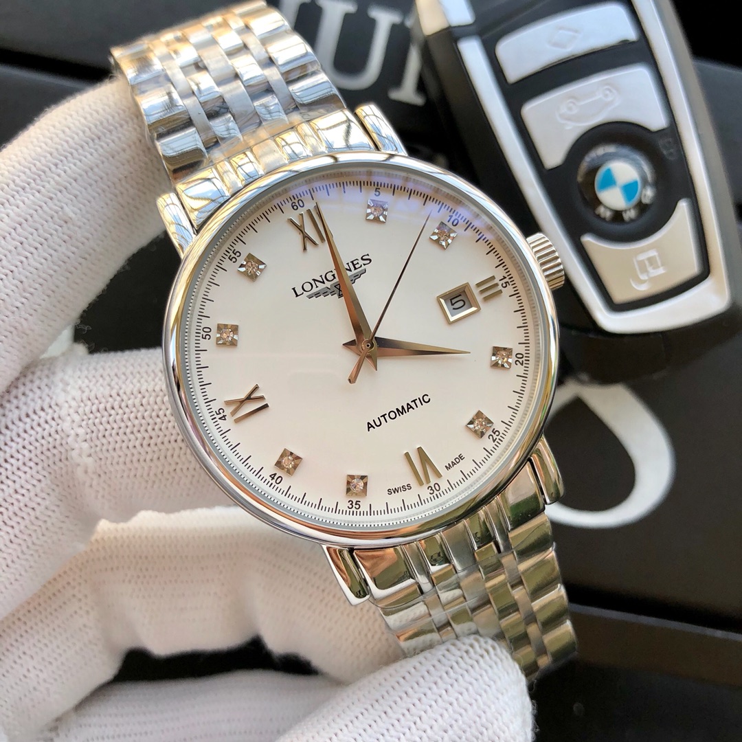 ロンジン（LONGINES）腕時計 メンズ 自動巻き 40mm LON