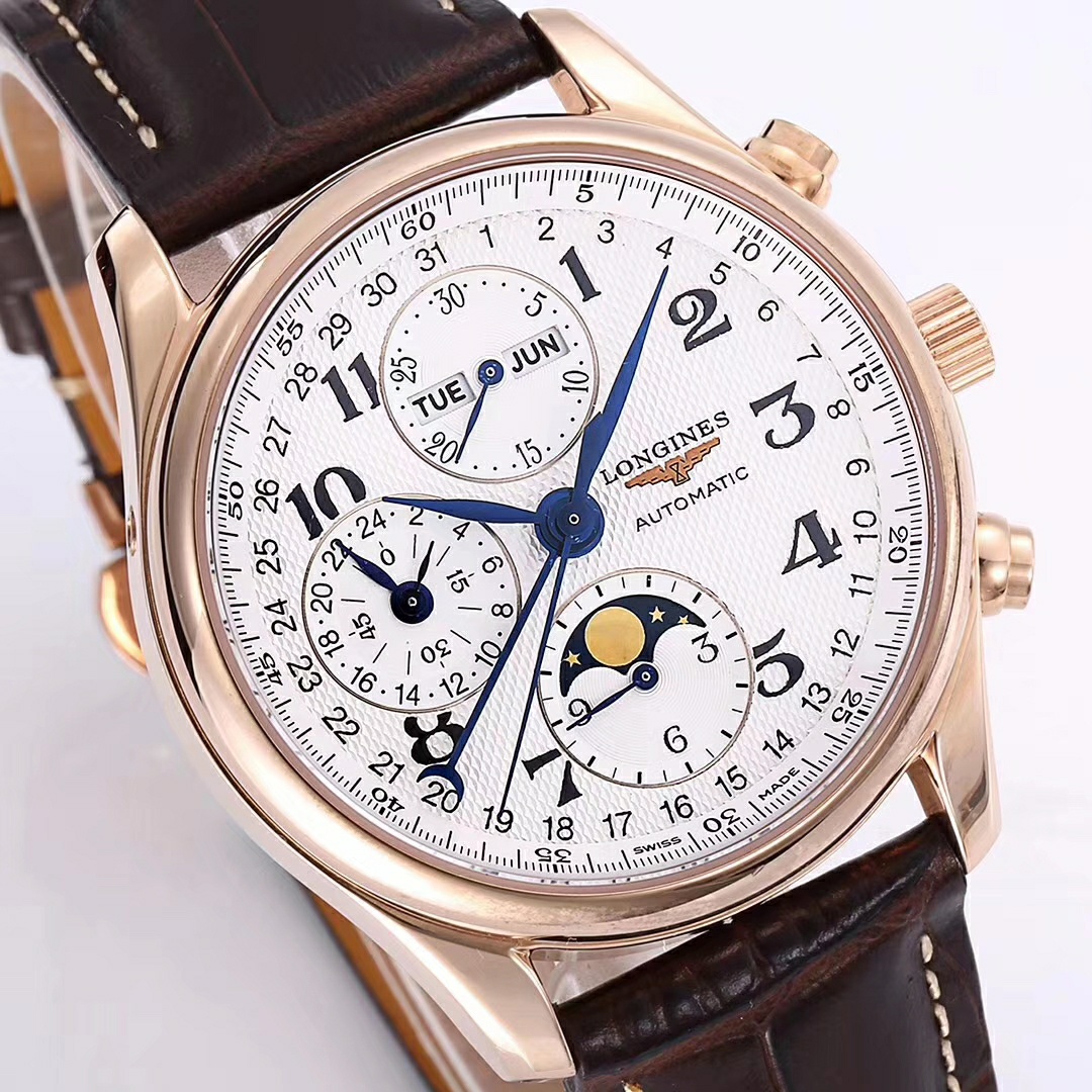特N品 ロンジン(LONGINES)腕時計 7751自動巻き 8針 LON