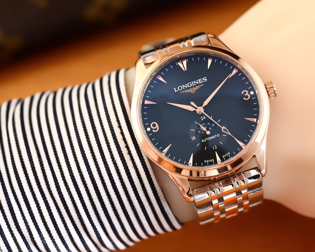 ロンジン（LONGINES）腕時計 メンズ 40mm 自動巻き LON