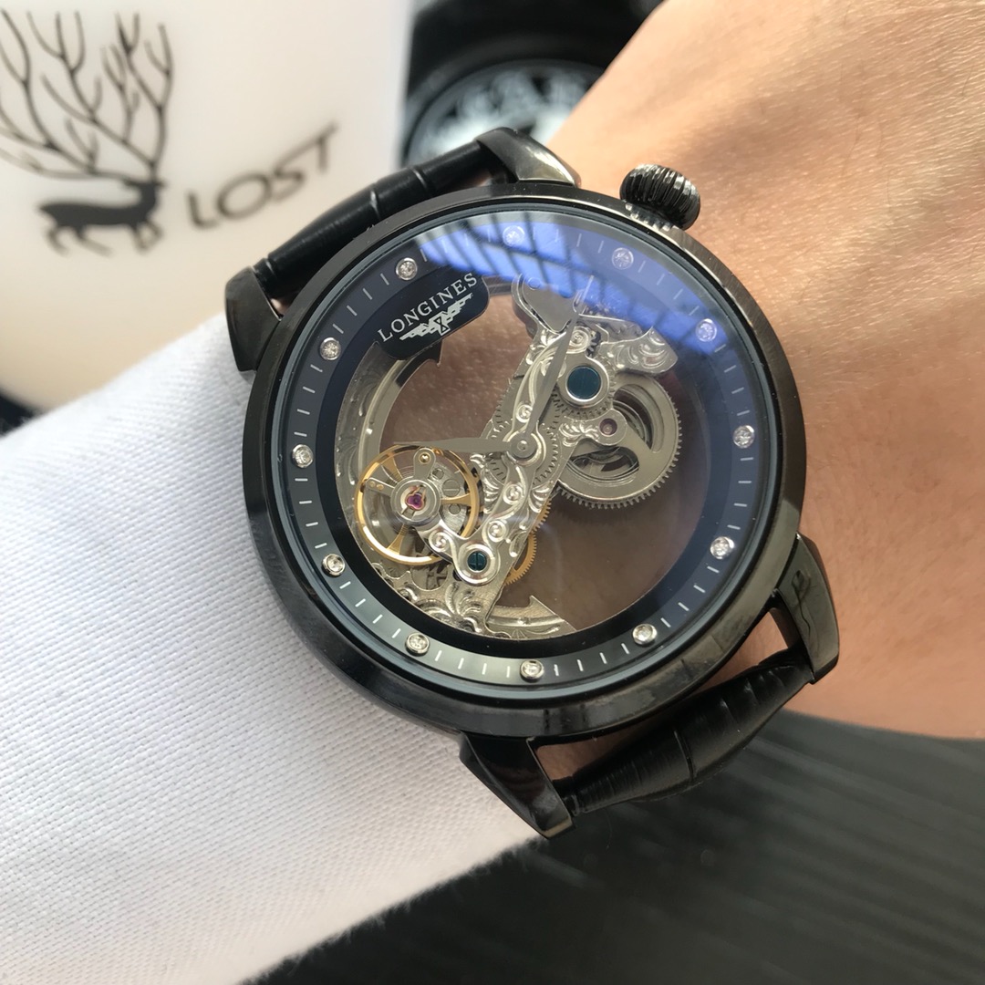 ロンジン(LONGINES)腕時計 メンズ 自動巻き 43mm LON