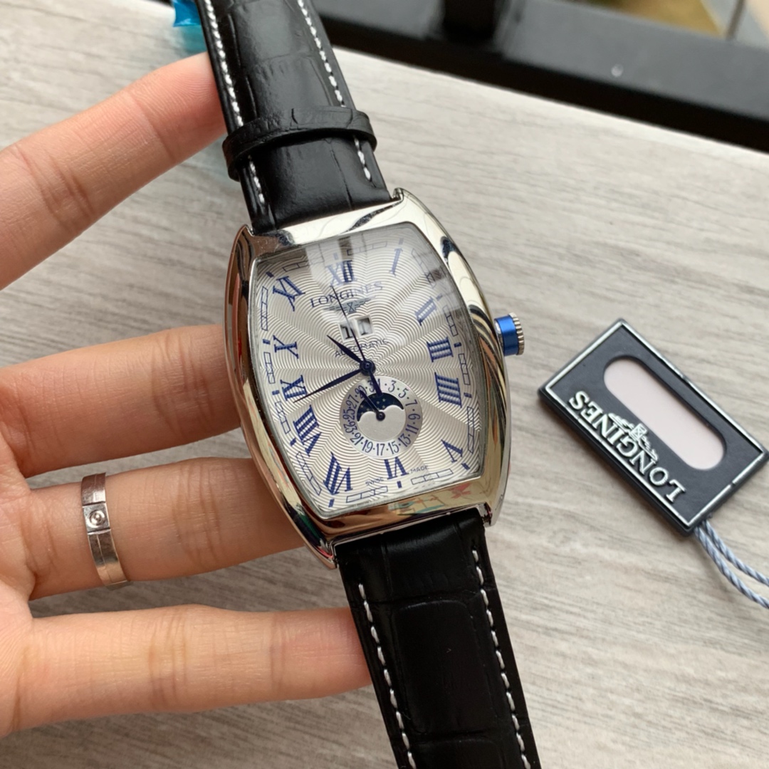 ロンジン(LONGINES)腕時計 メンズ 42mm 自動巻き LON