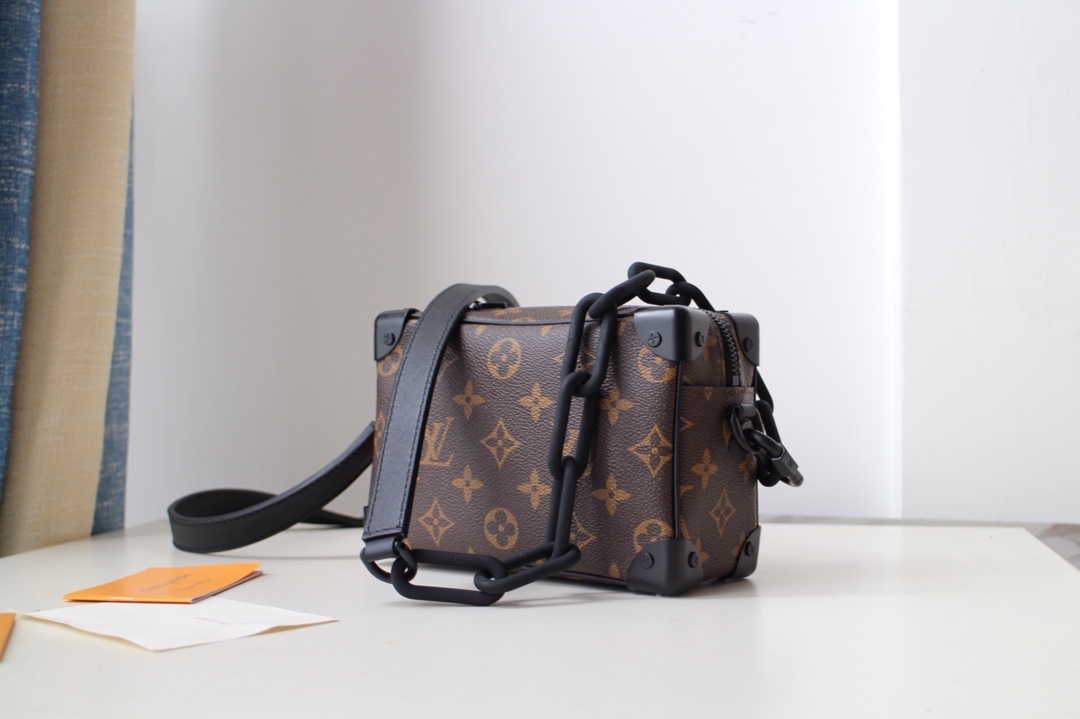 LV 特N品 イヴィトンミニソフトトランクショルダーバッグ