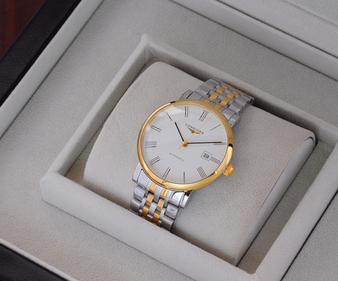 ロンジン(LONGINES)腕時計 メンズ 39mm 自動巻き LON