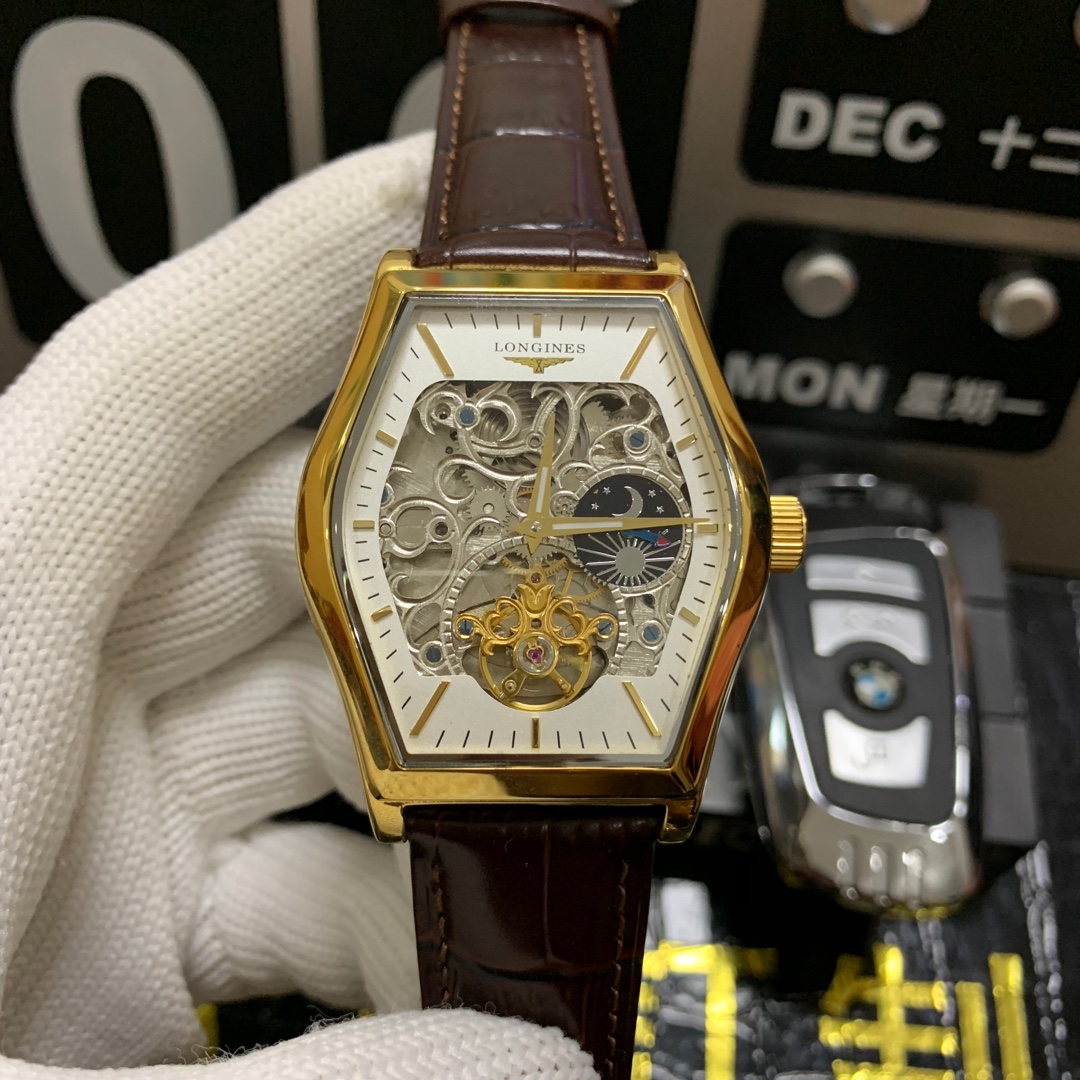 ロンジン（LONGINES）腕時計 メンズ 40mm 自動巻き LON