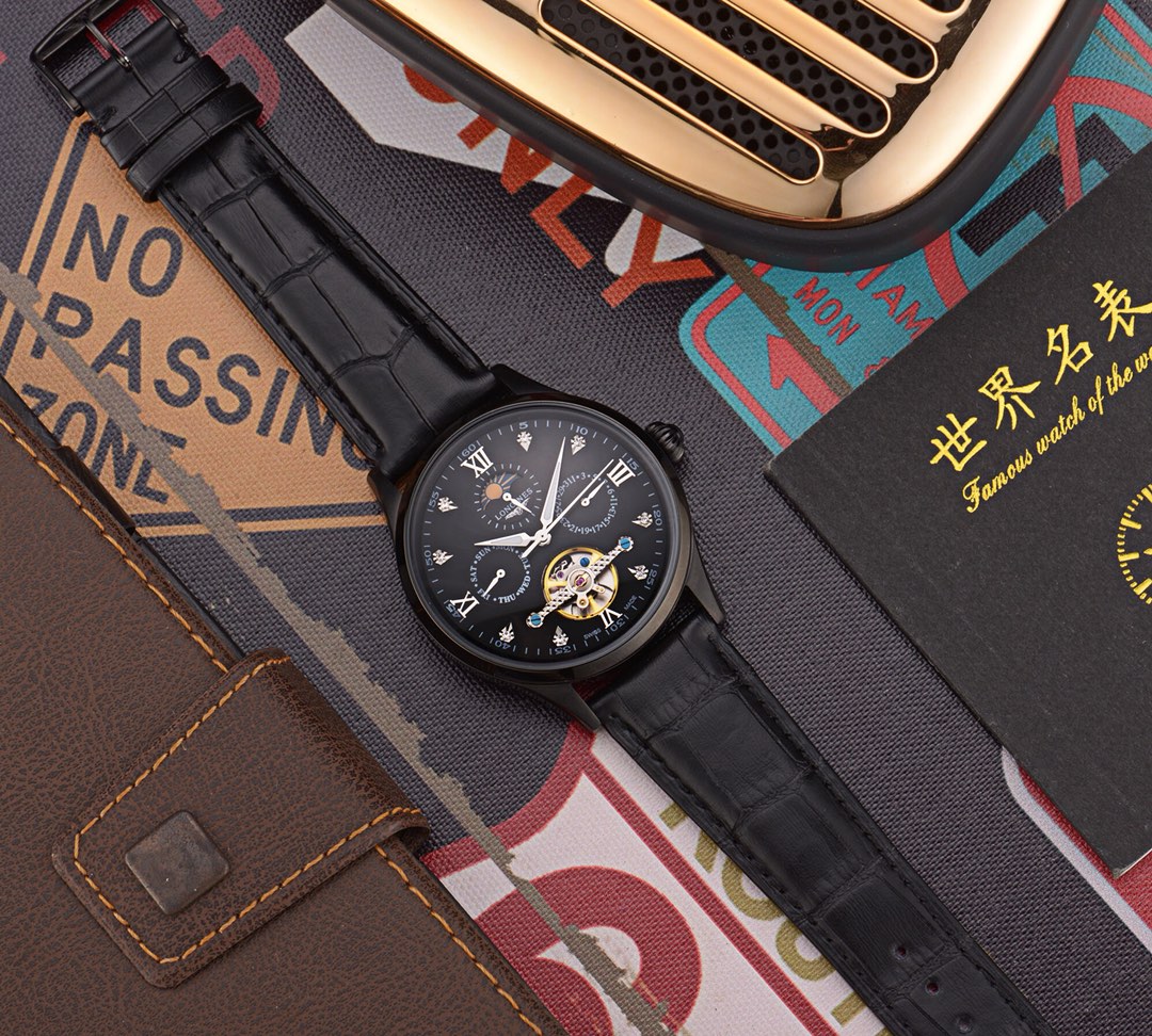 ロンジン(LONGINES)腕時計 メンズ 42mm 自動巻き LON